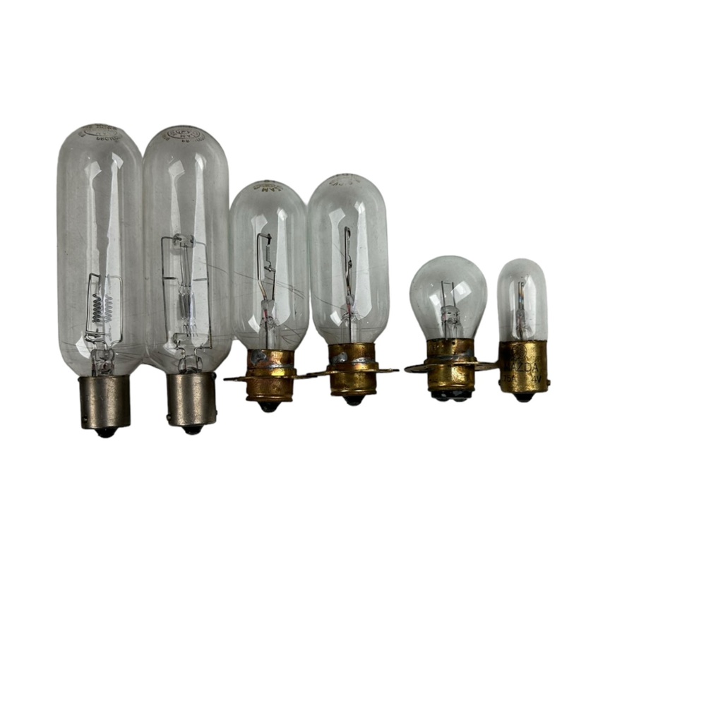 LOT of Vintage  GE Mazda Light Bulbs different volts and sizes untested